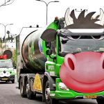 תברואידע 2025: מצעד המשאיות המחופשות של תל אביב-יפו