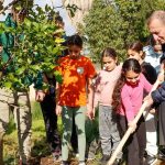 נטיעת העץ הראשון ל- 2026 כחלק מהיעד לנטיעת 10,000 אילנות