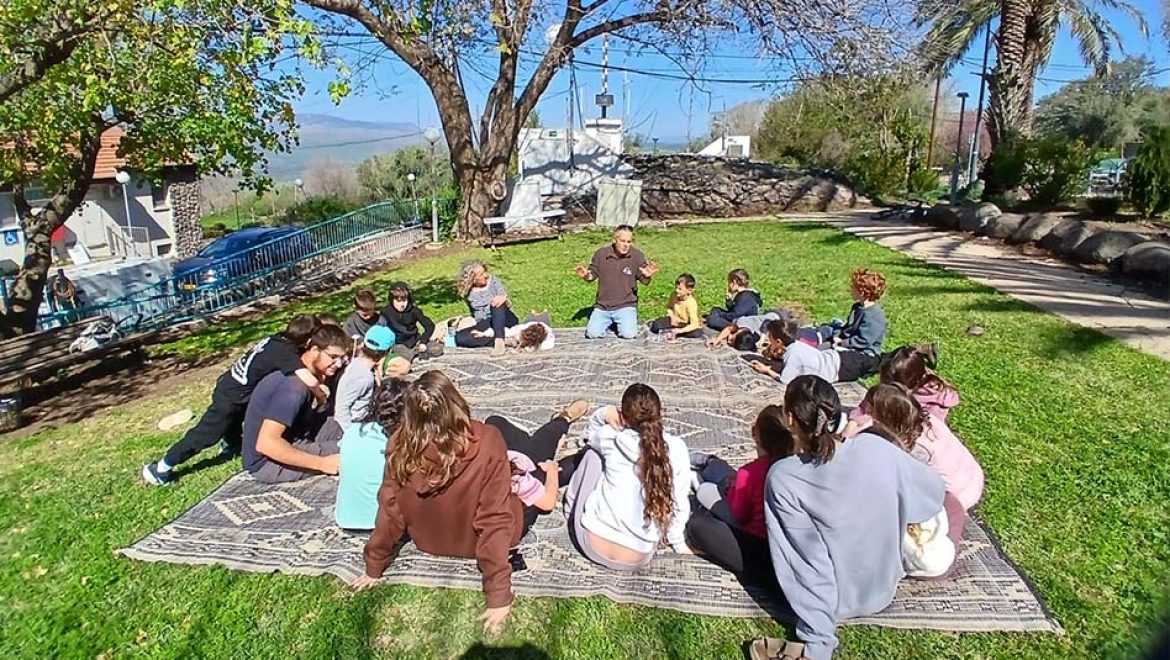 עולם הטבע וחיות הבר של ילדי הגולן